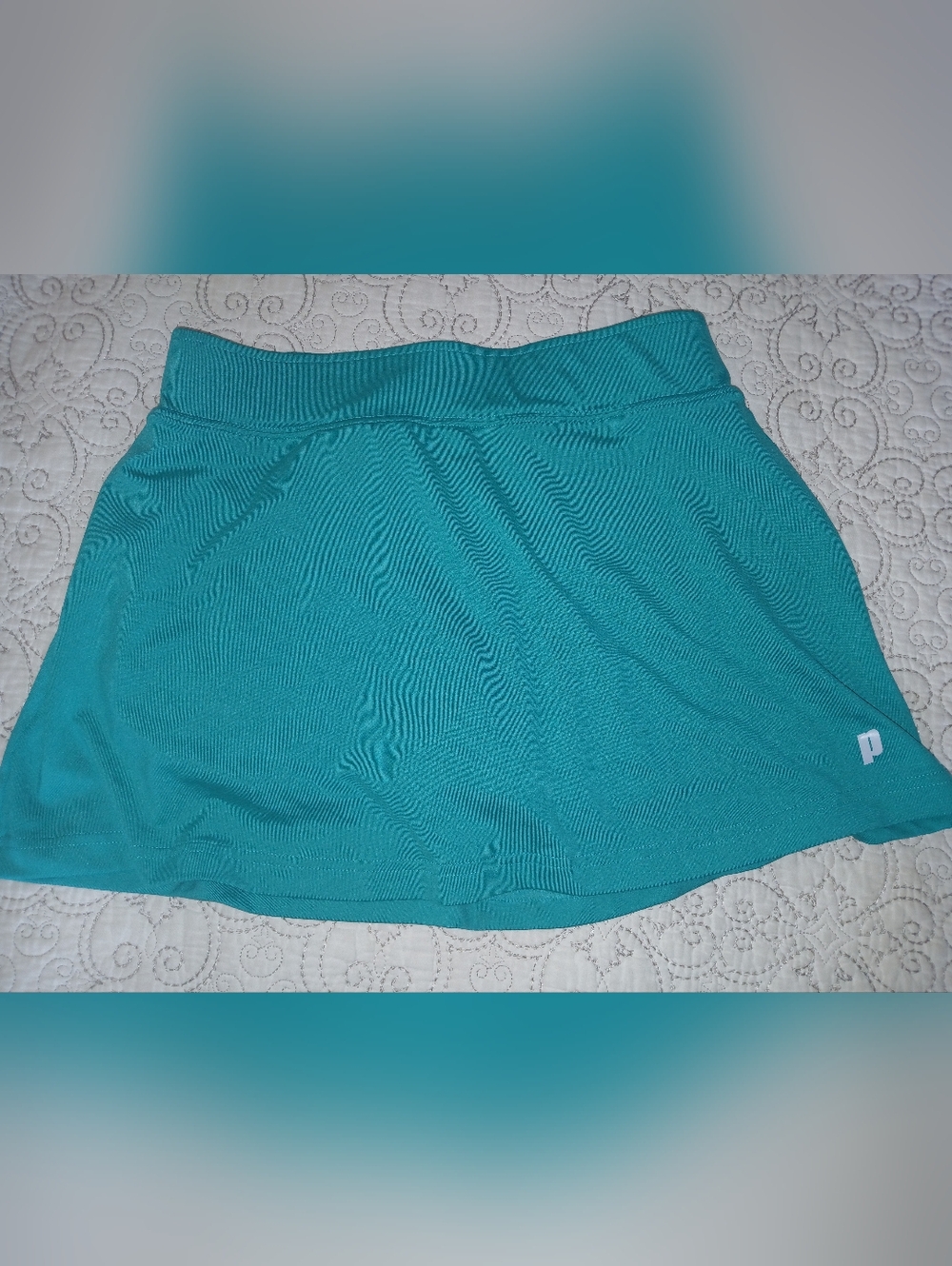 Prince Women's Teal Athletic Skirt Size S